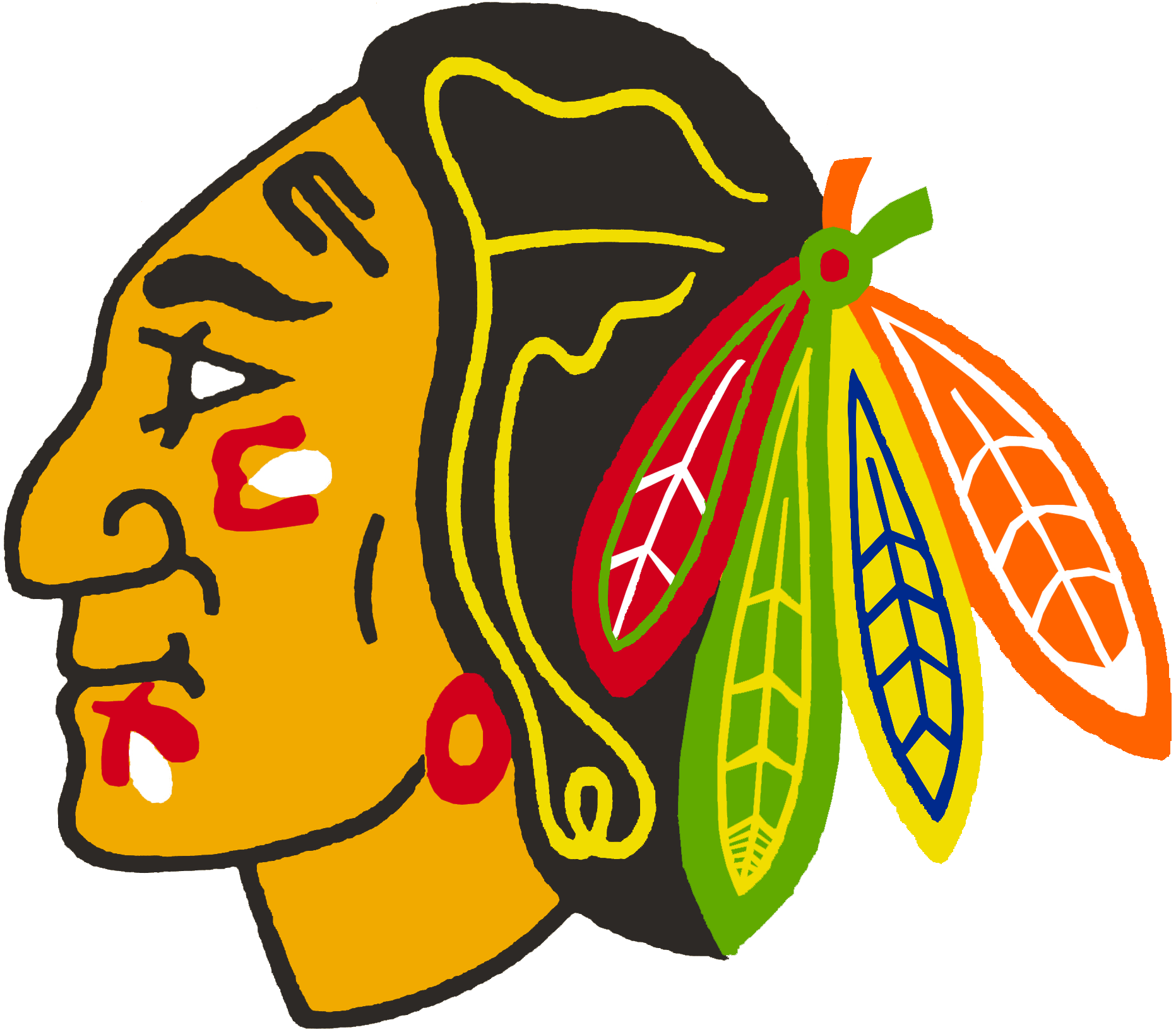 Chicago Blackhawks 1986-1989 Primary Logo iron on transfers for T-shirts
